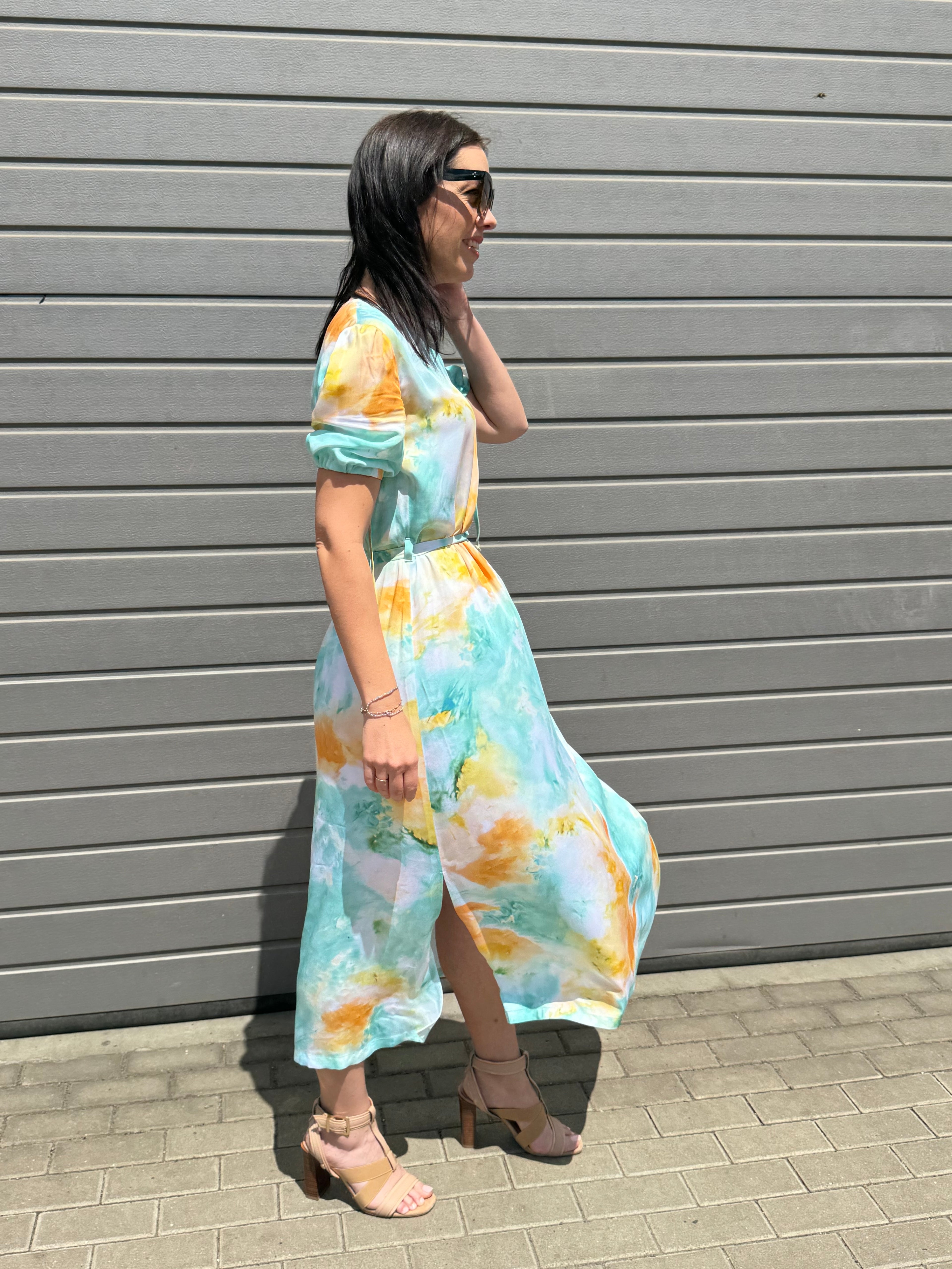Šaty Julia se vzorem Tie-Dye