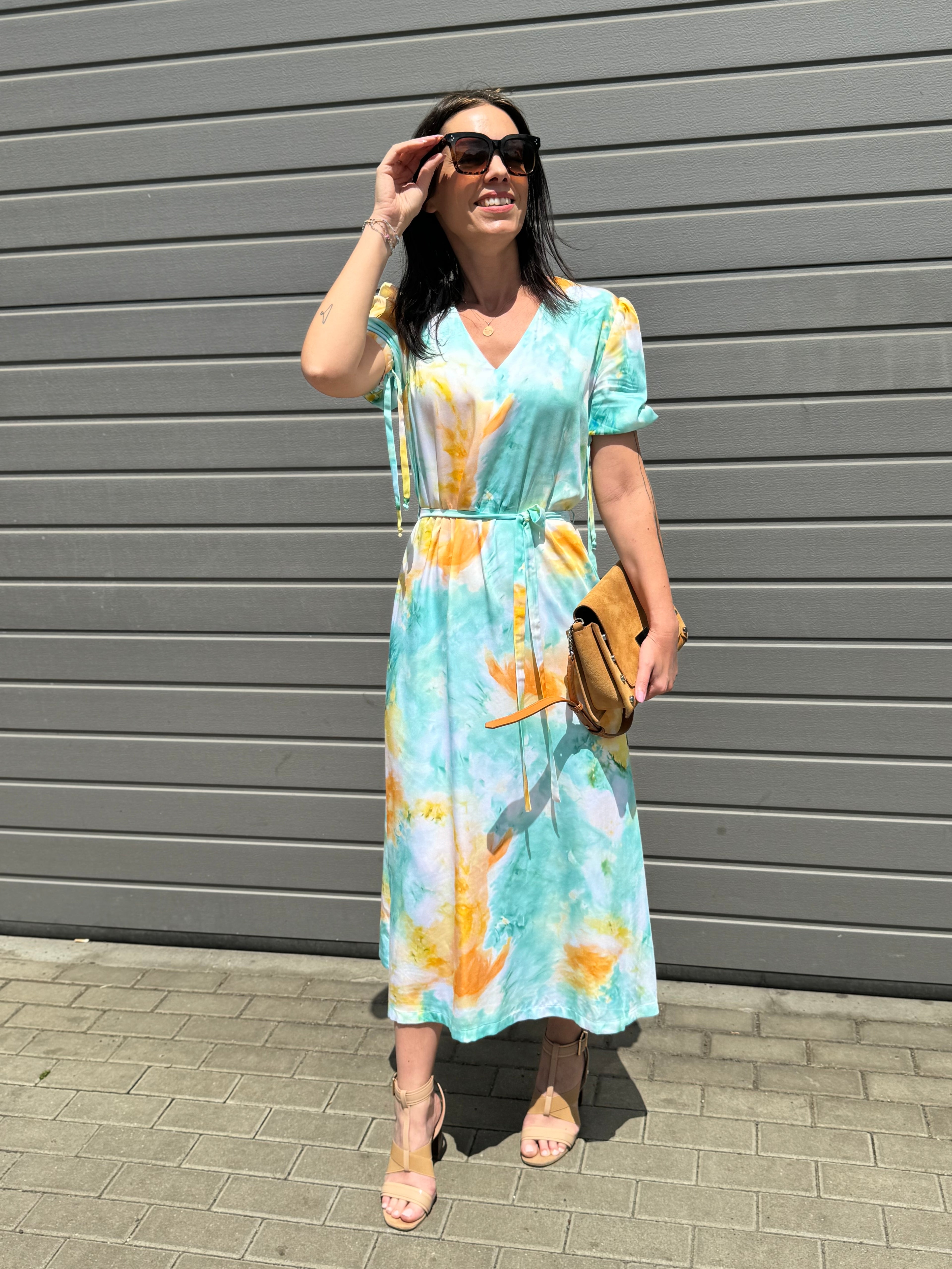 Šaty Julia se vzorem Tie-Dye