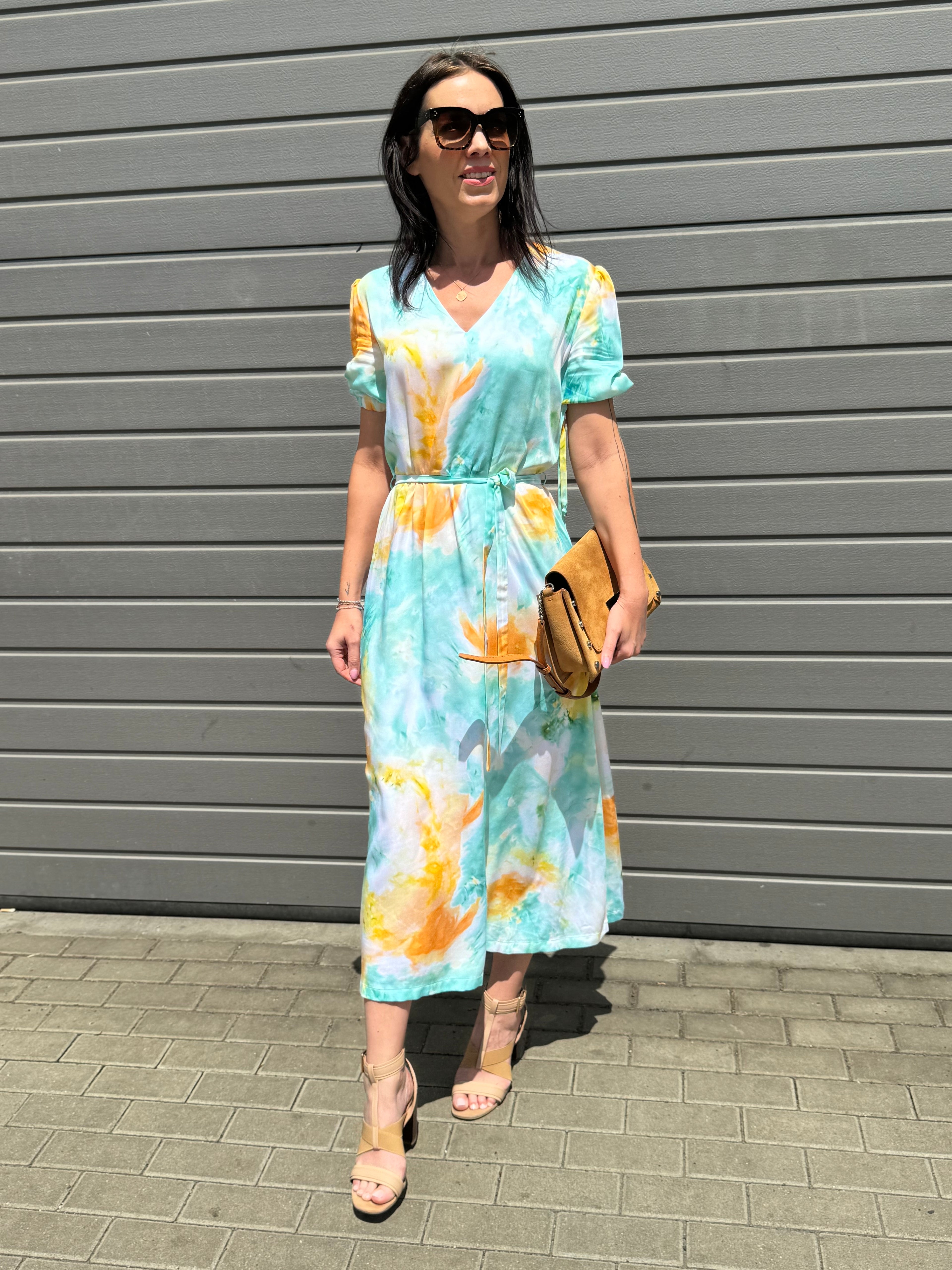 Šaty Julia se vzorem Tie-Dye