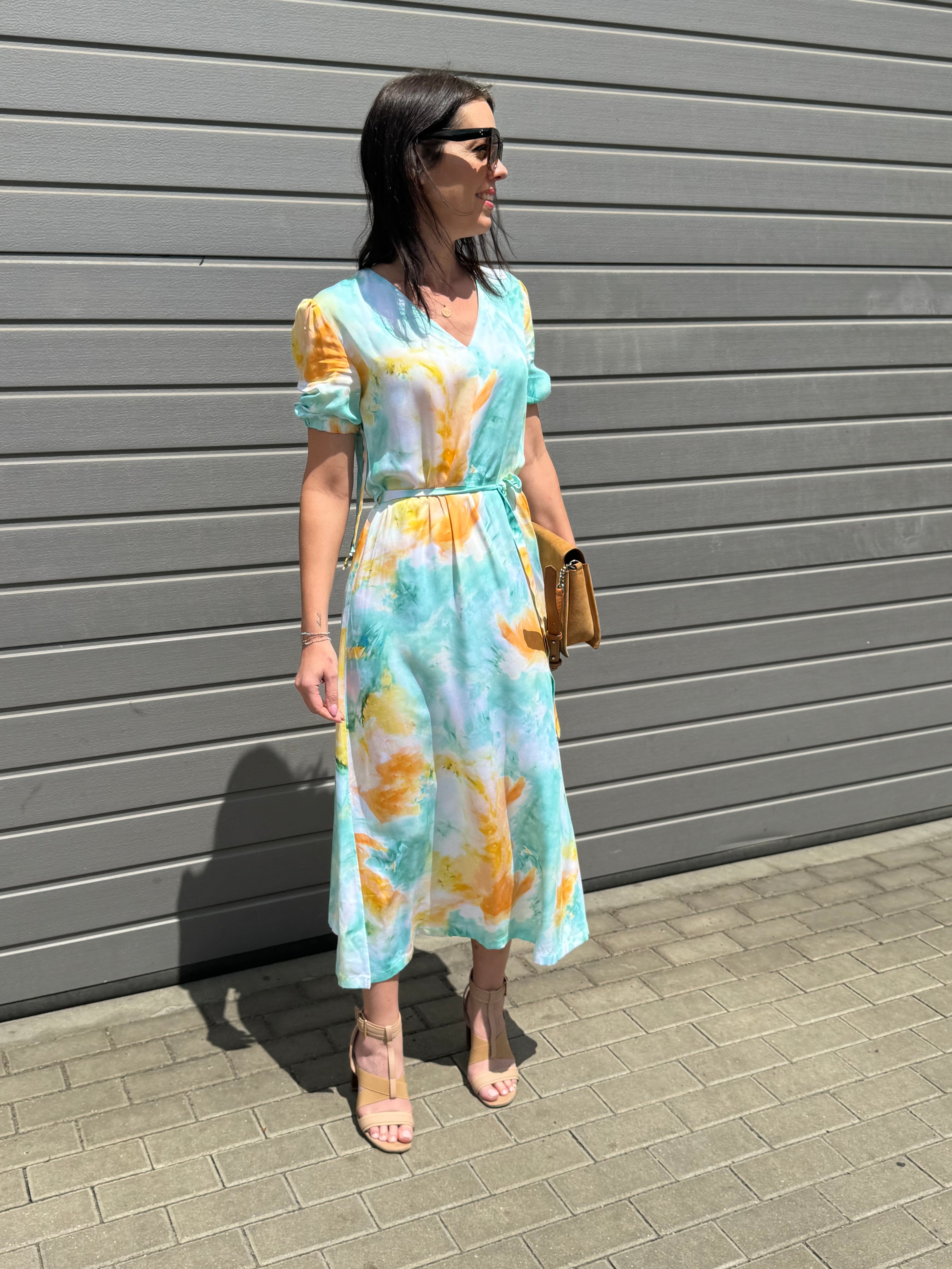 Šaty Julia se vzorem Tie-Dye