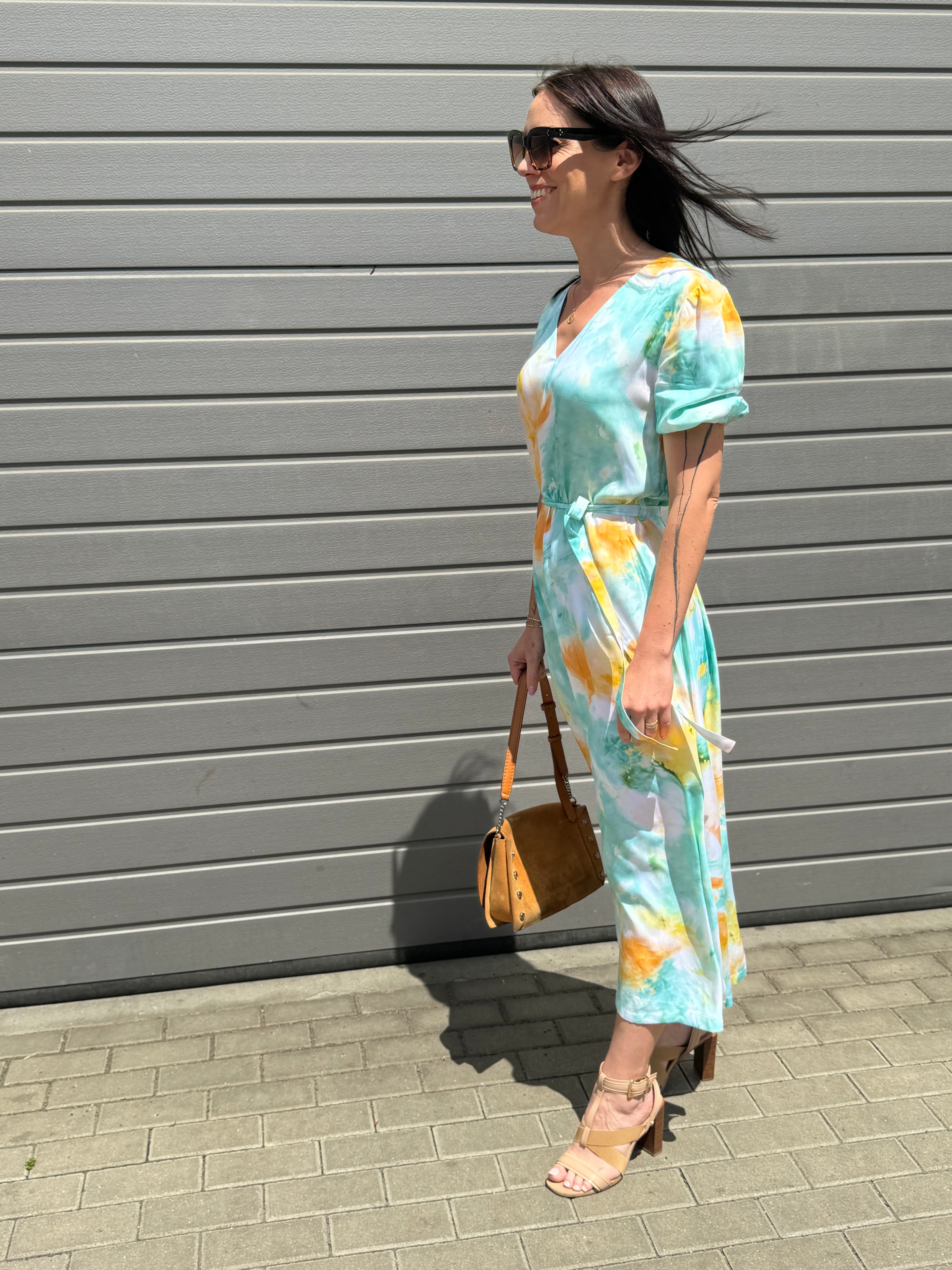 Šaty Julia se vzorem Tie-Dye