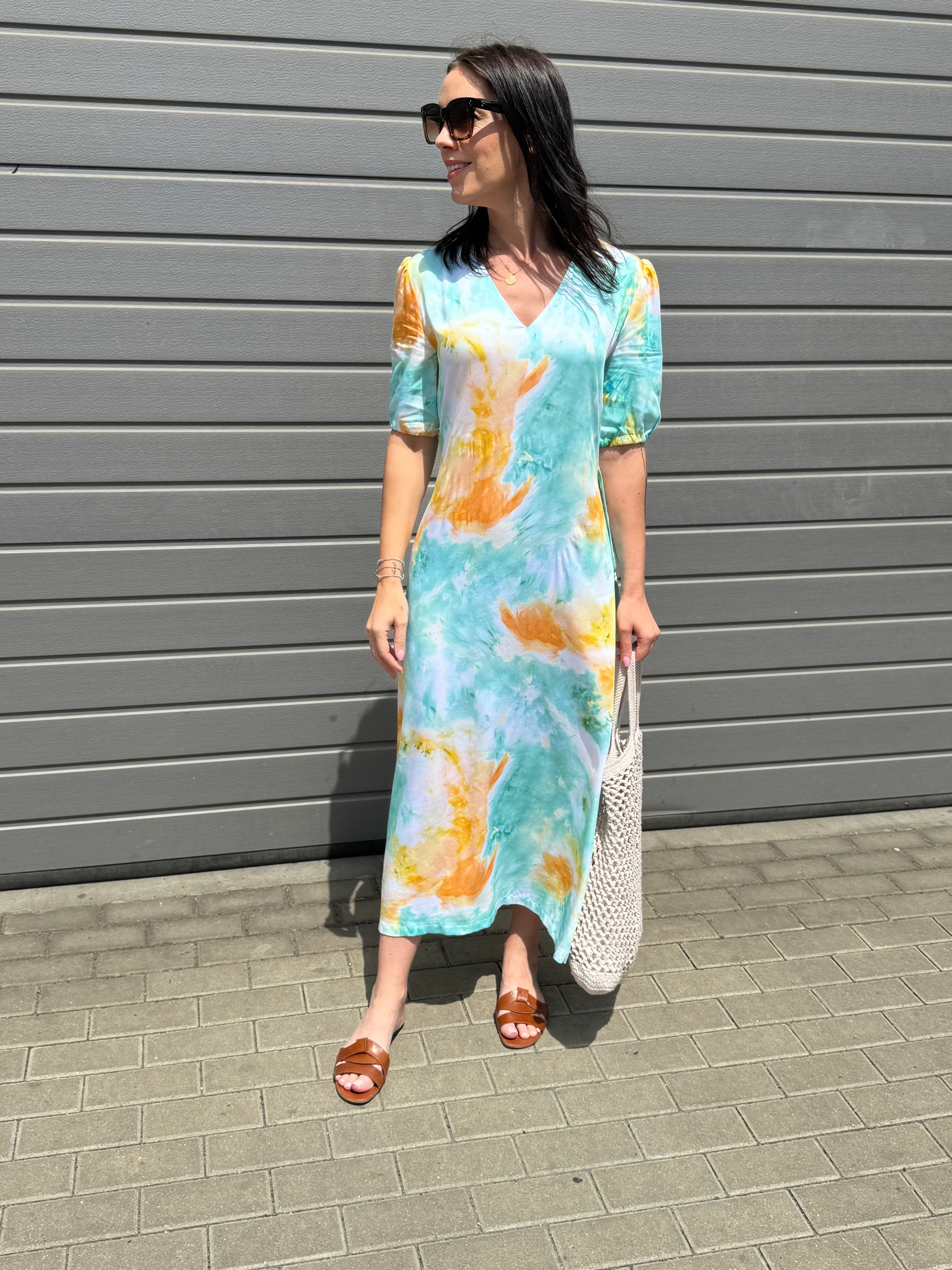 Šaty Julia se vzorem Tie-Dye