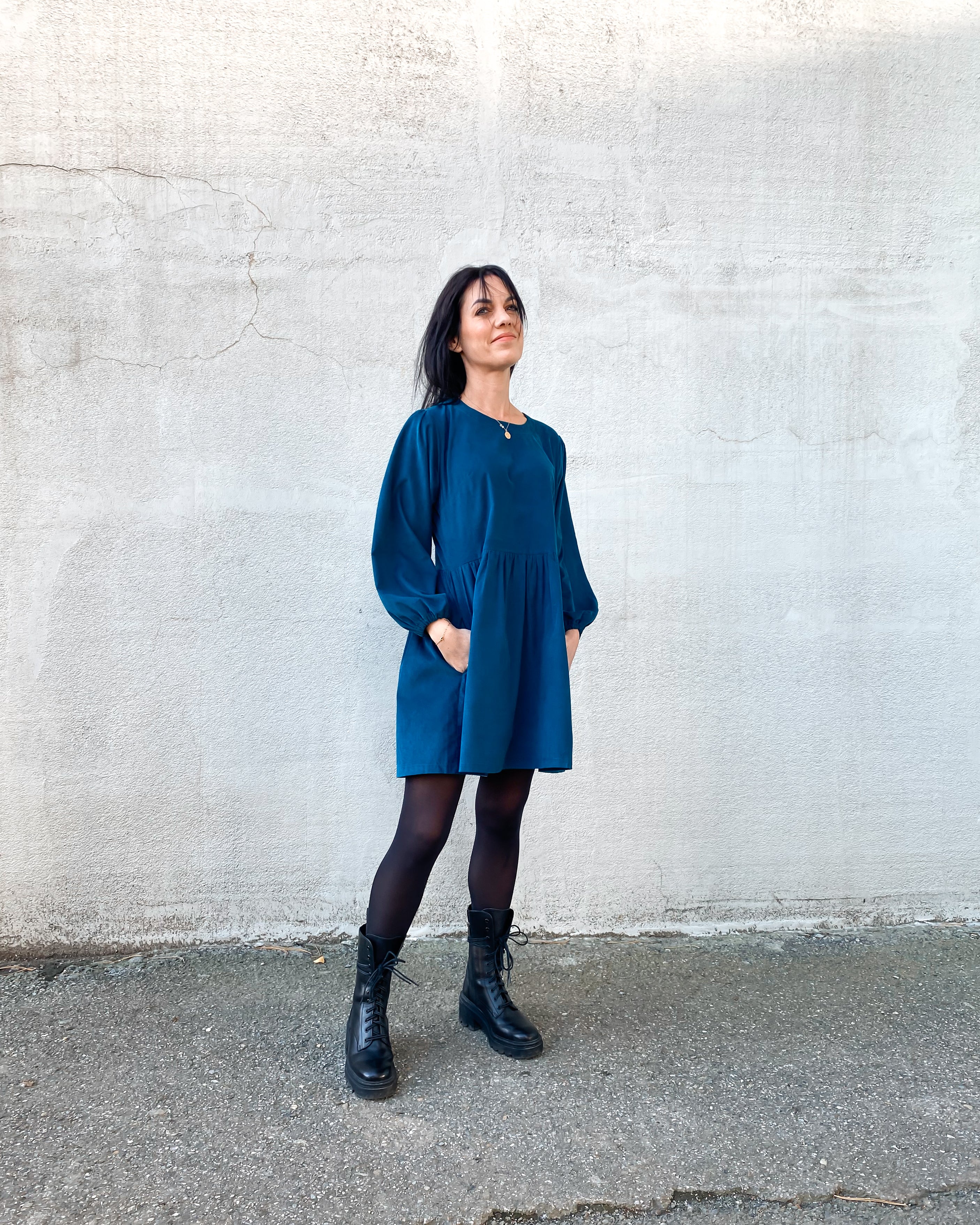 Manšestrové šaty Lara No. 2