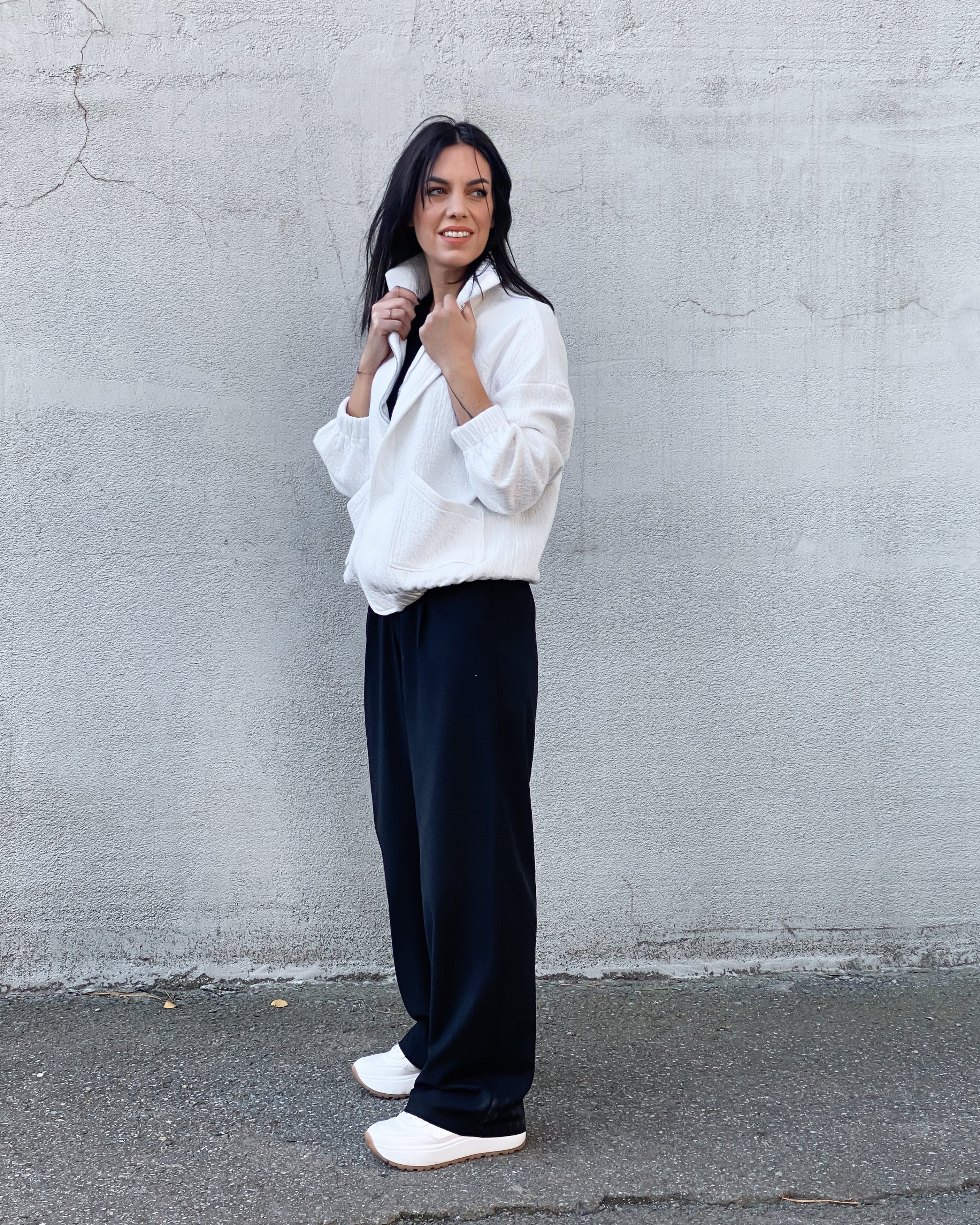 Bavlněná bomber bundička