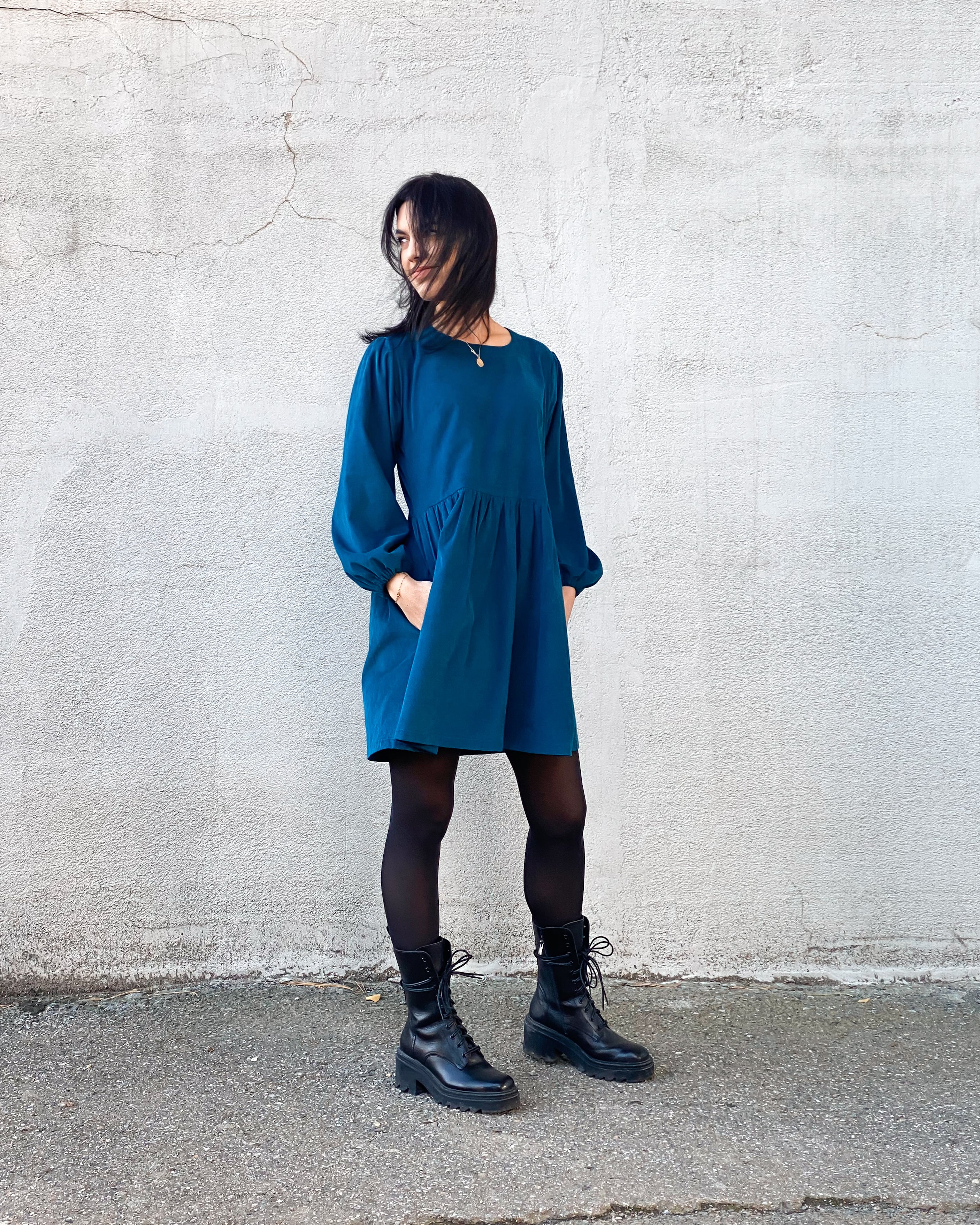 Manšestrové šaty Lara No. 2