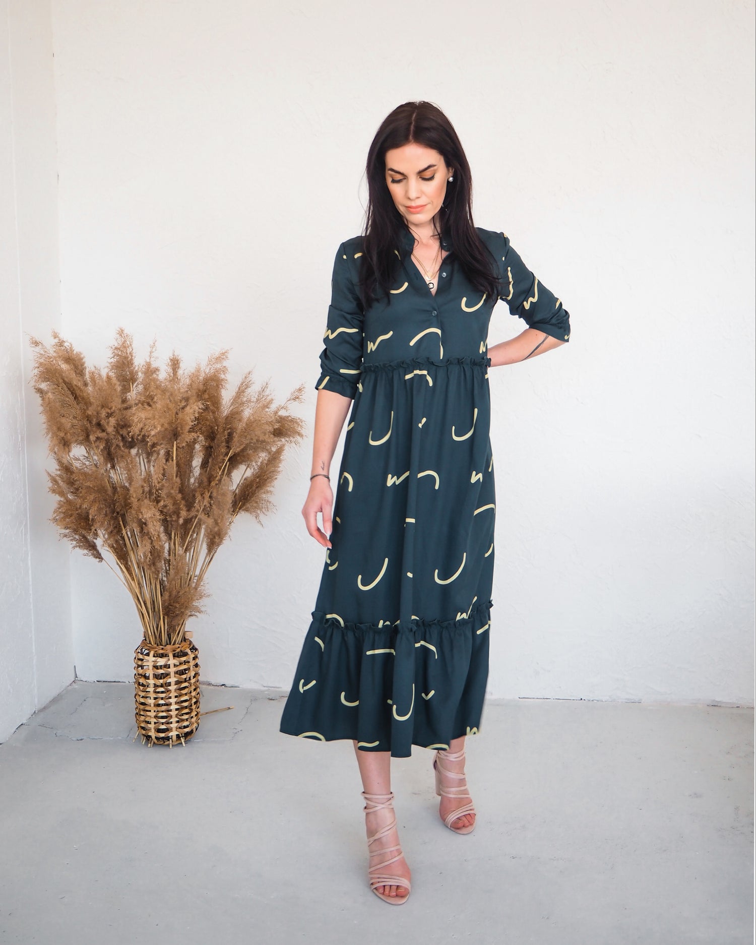 Volánkové šaty Samanta