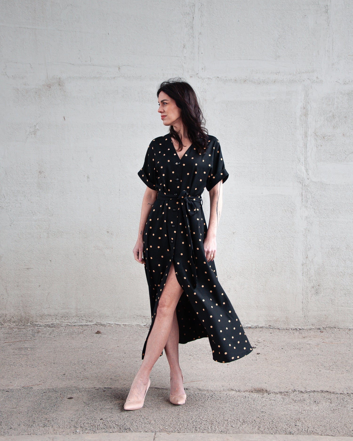 Puntíkaté šaty Silvia