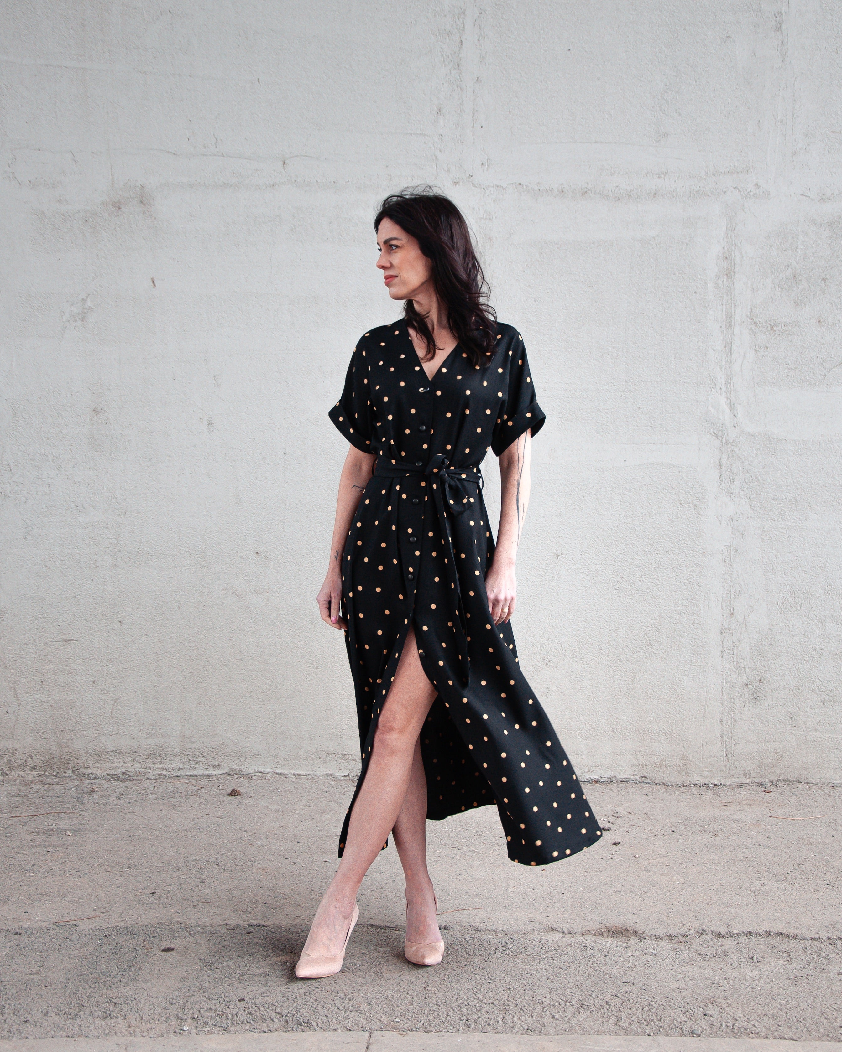 Puntíkaté šaty Silvia