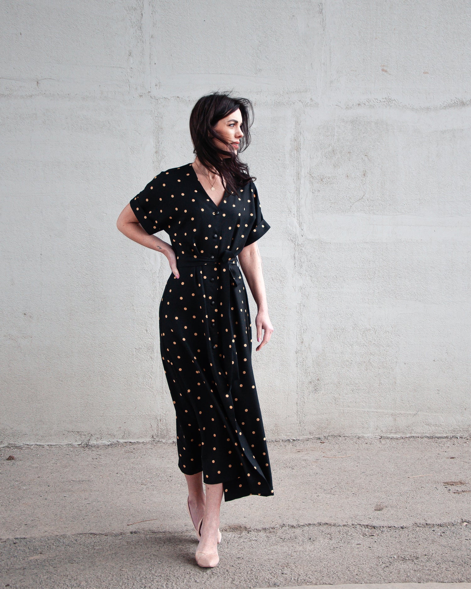 Puntíkaté šaty Silvia