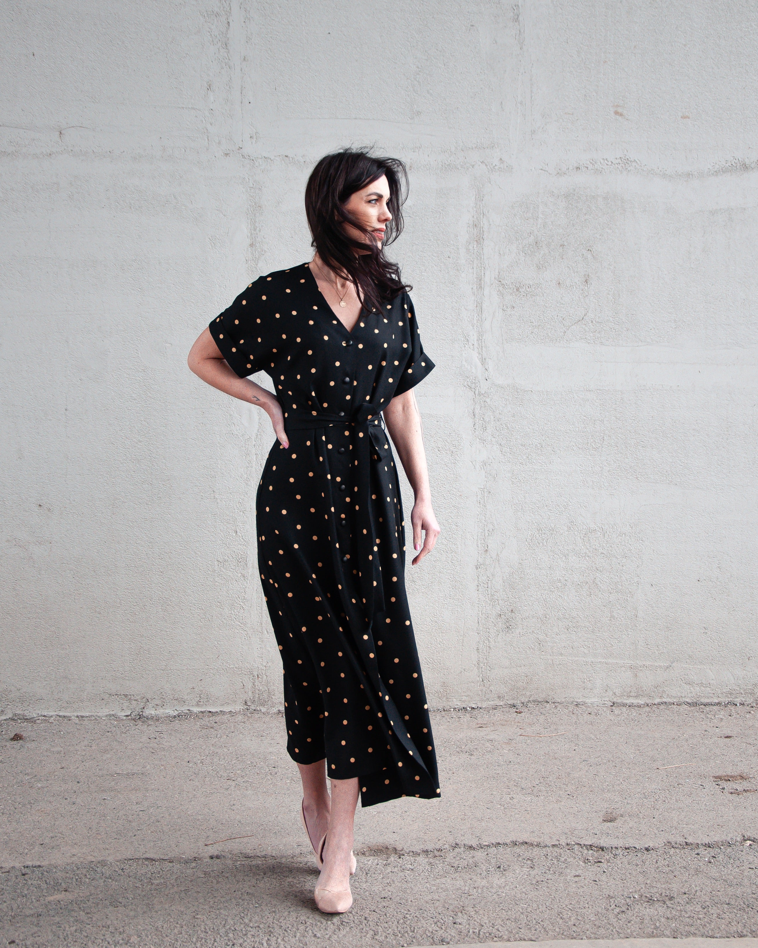 Puntíkaté šaty Silvia