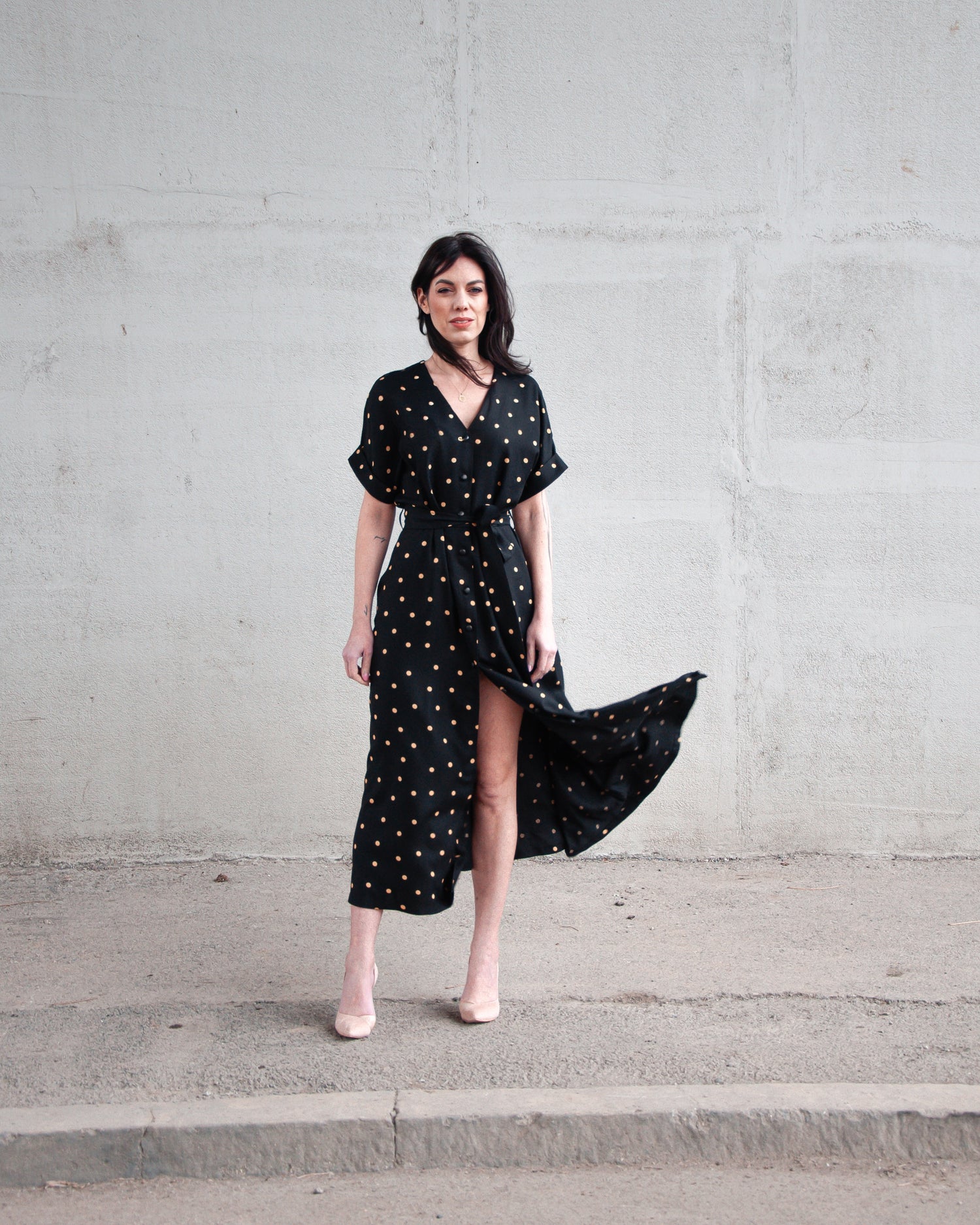 Puntíkaté šaty Silvia