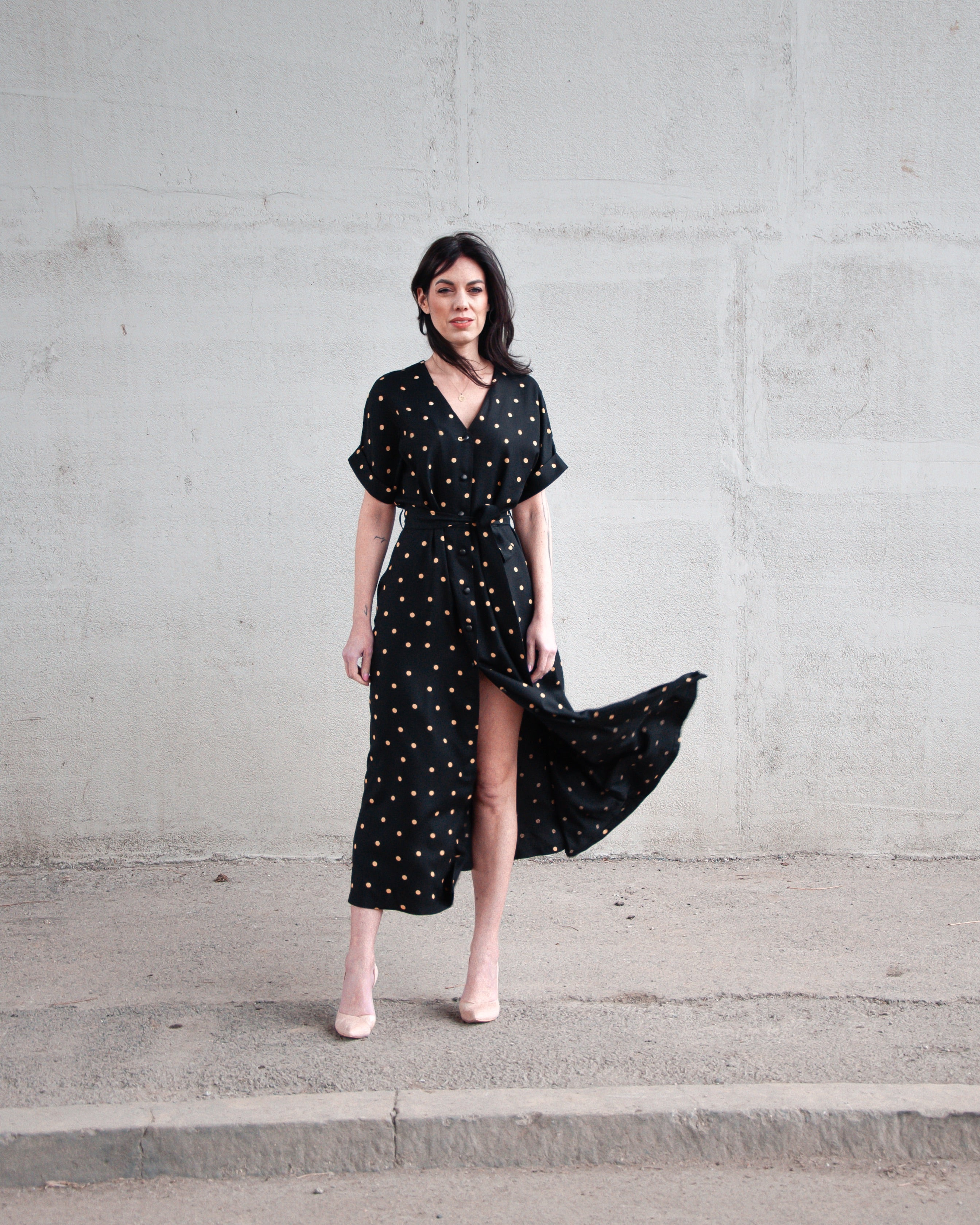 Puntíkaté šaty Silvia