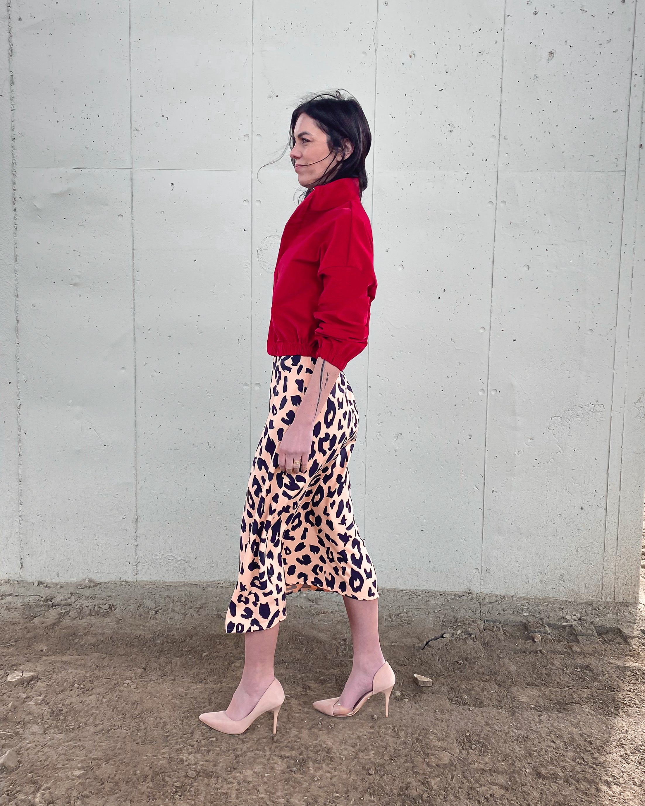 Viskózová sukně Leo