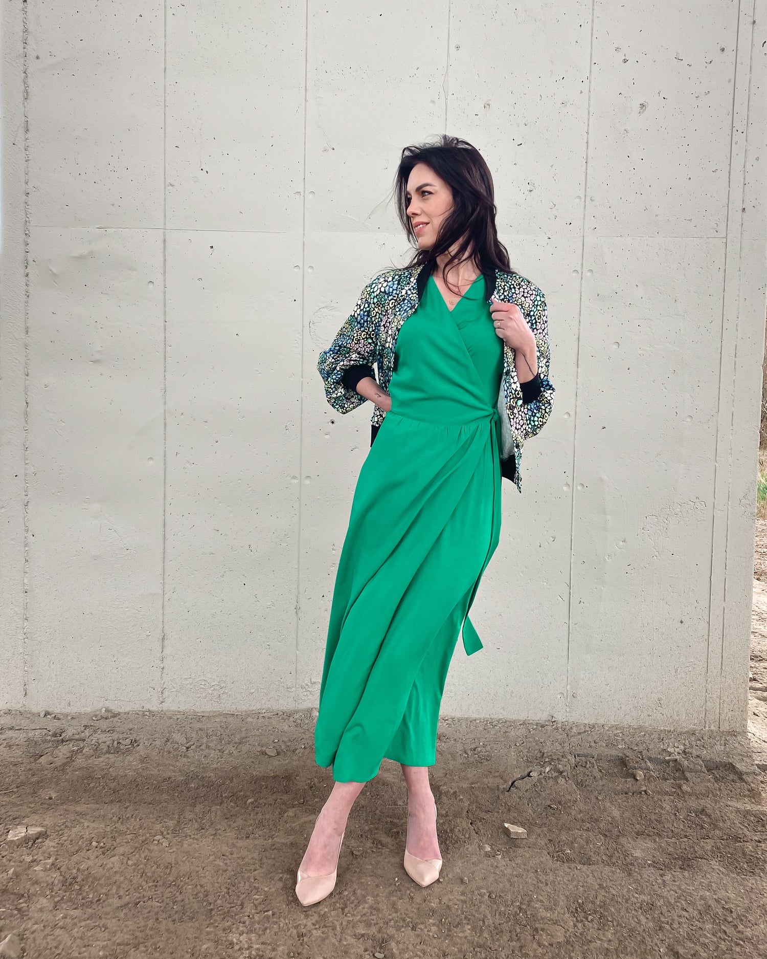 Zavinovací šaty Bella