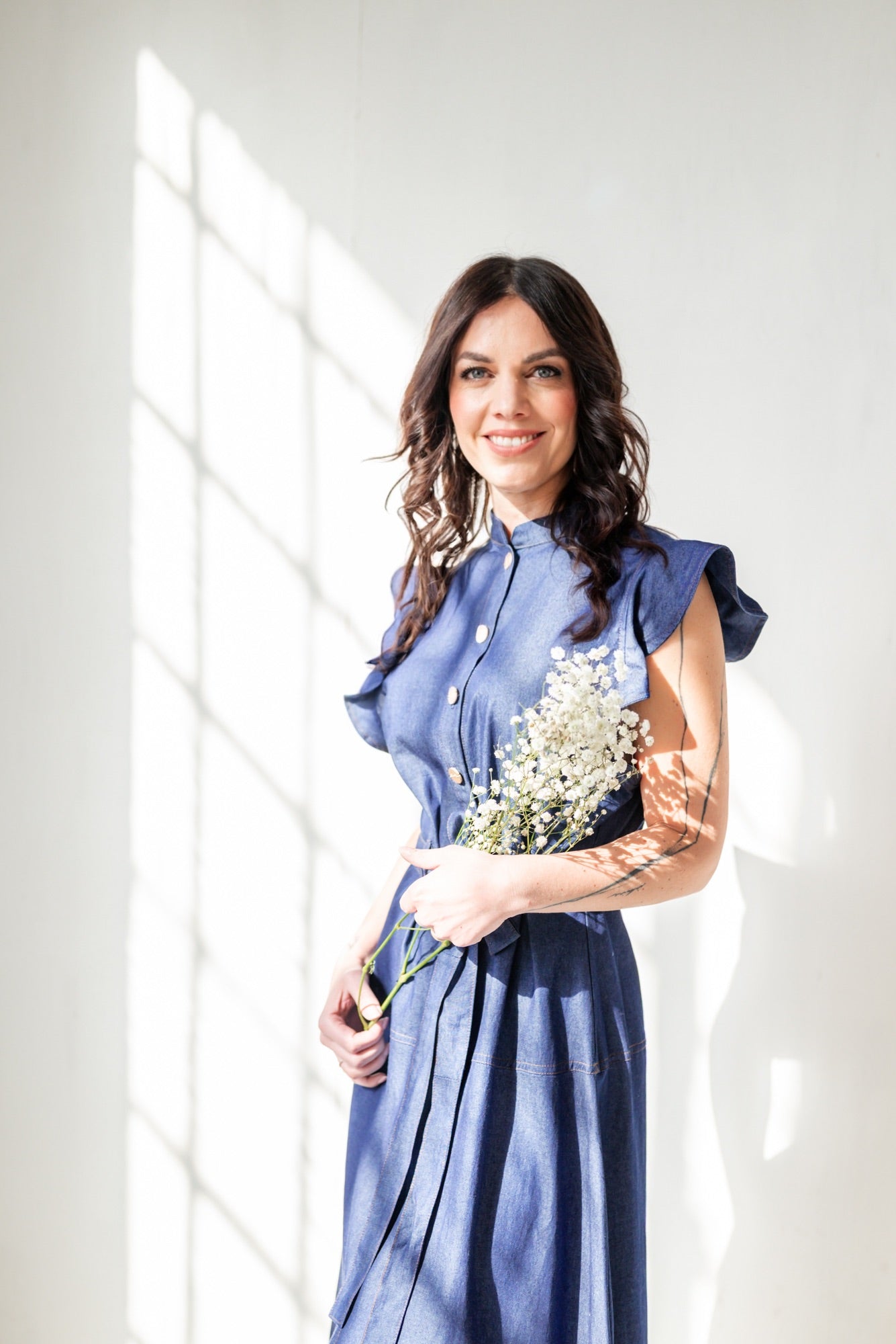 Džínové šaty Rebecca