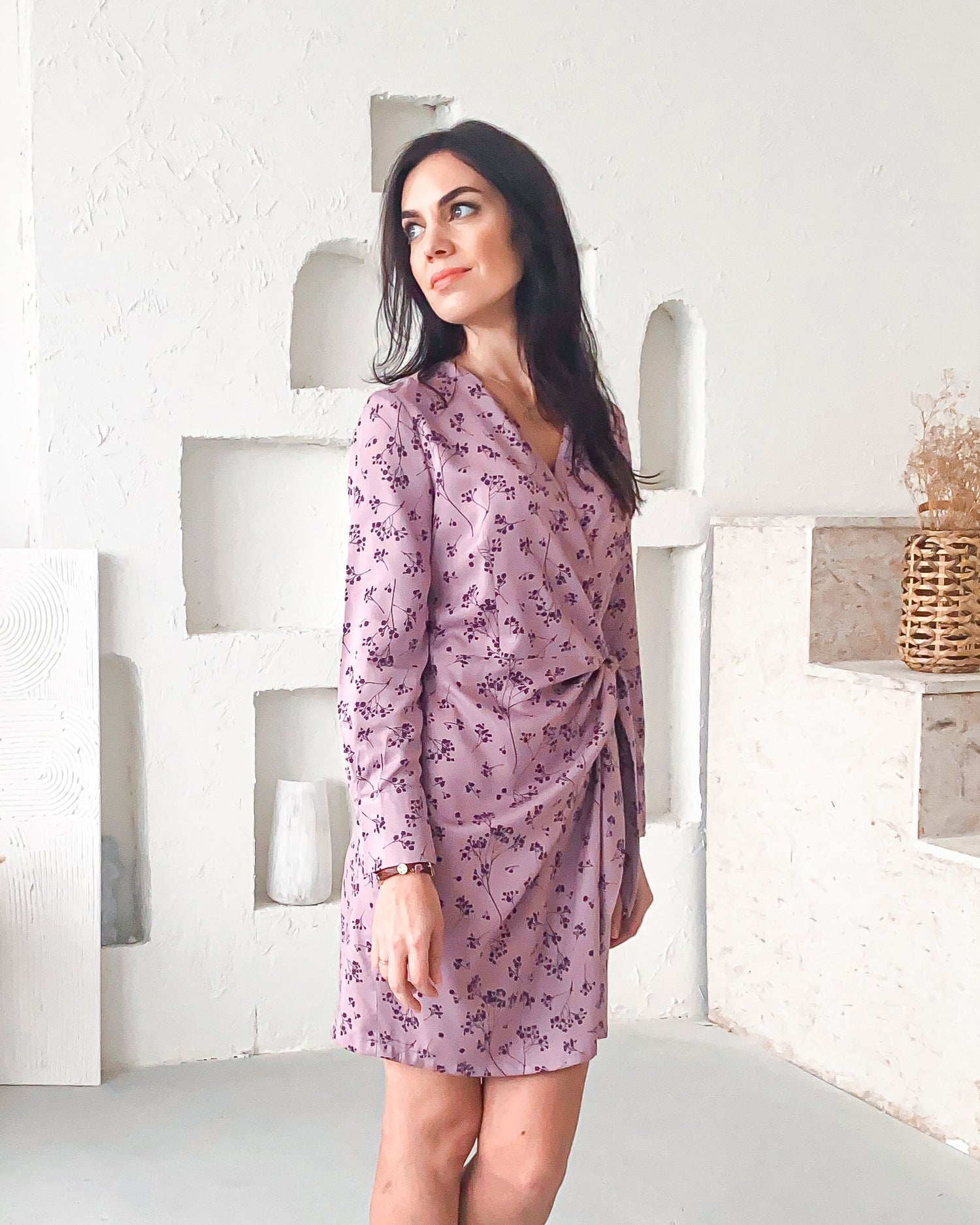 Zavinovací šaty Kristyn