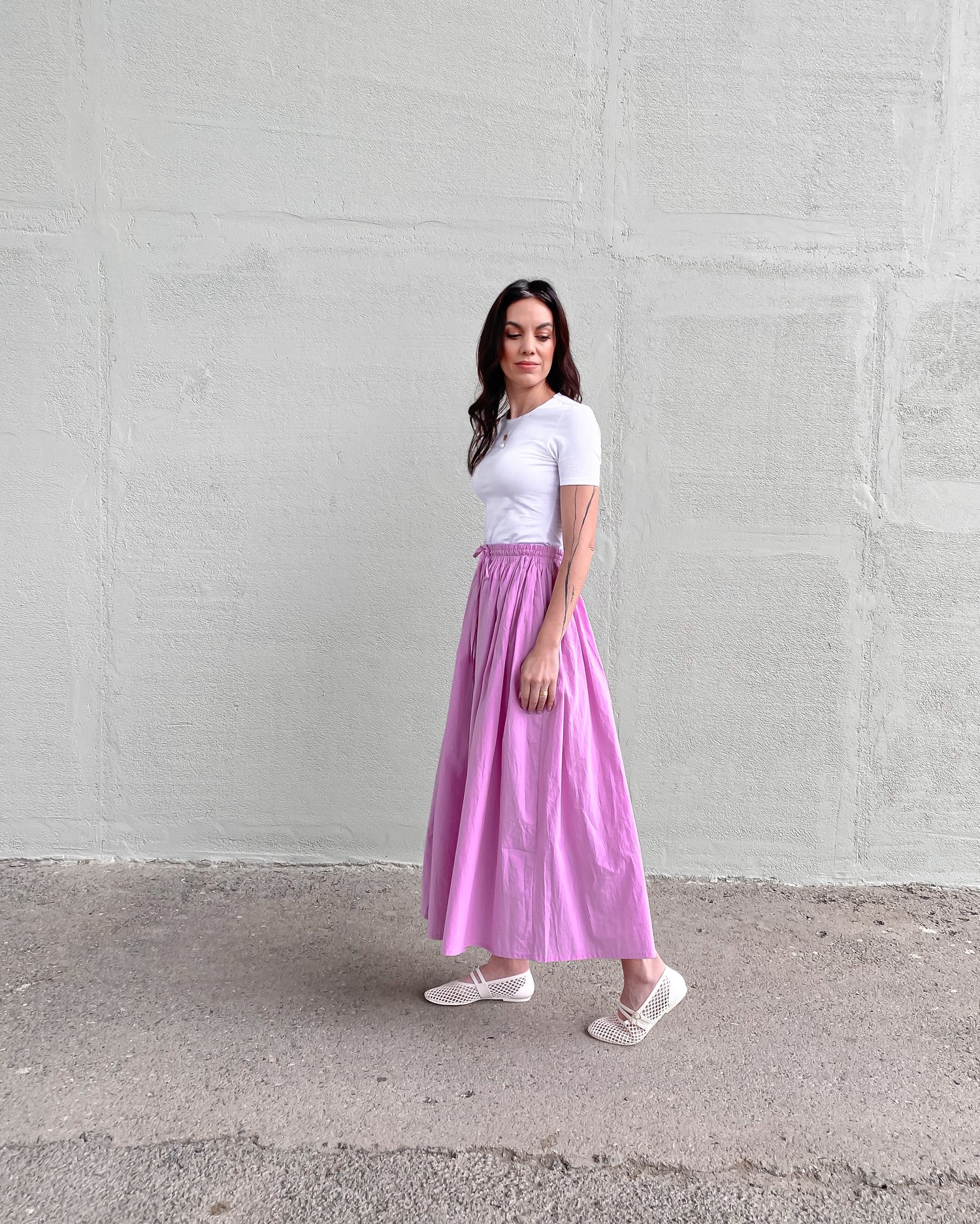 Dlouhá bavlněná sukně Nola