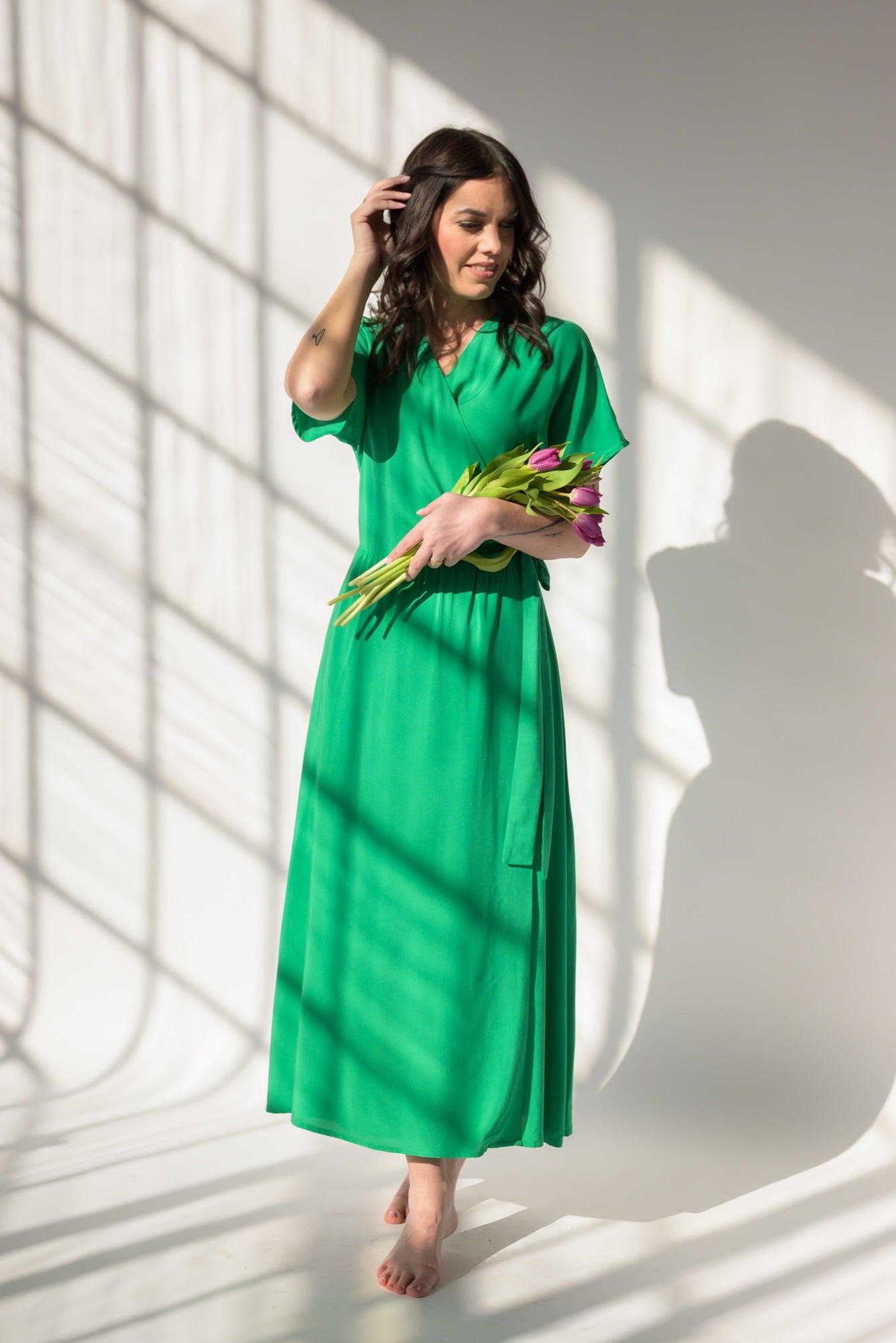 Zavinovací šaty Bella