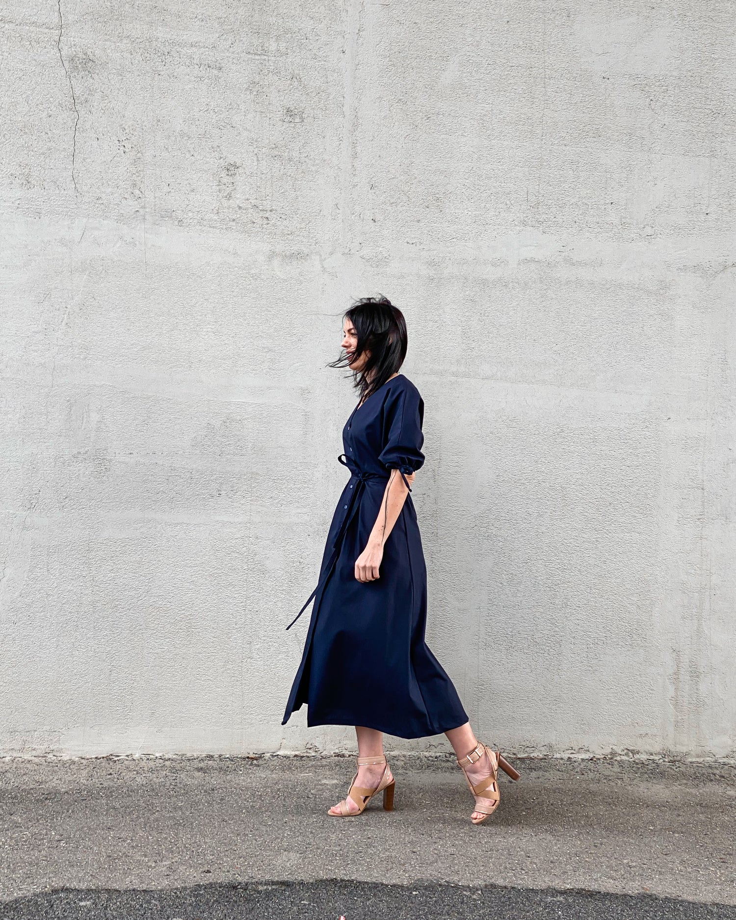 Popelínové šaty Julia