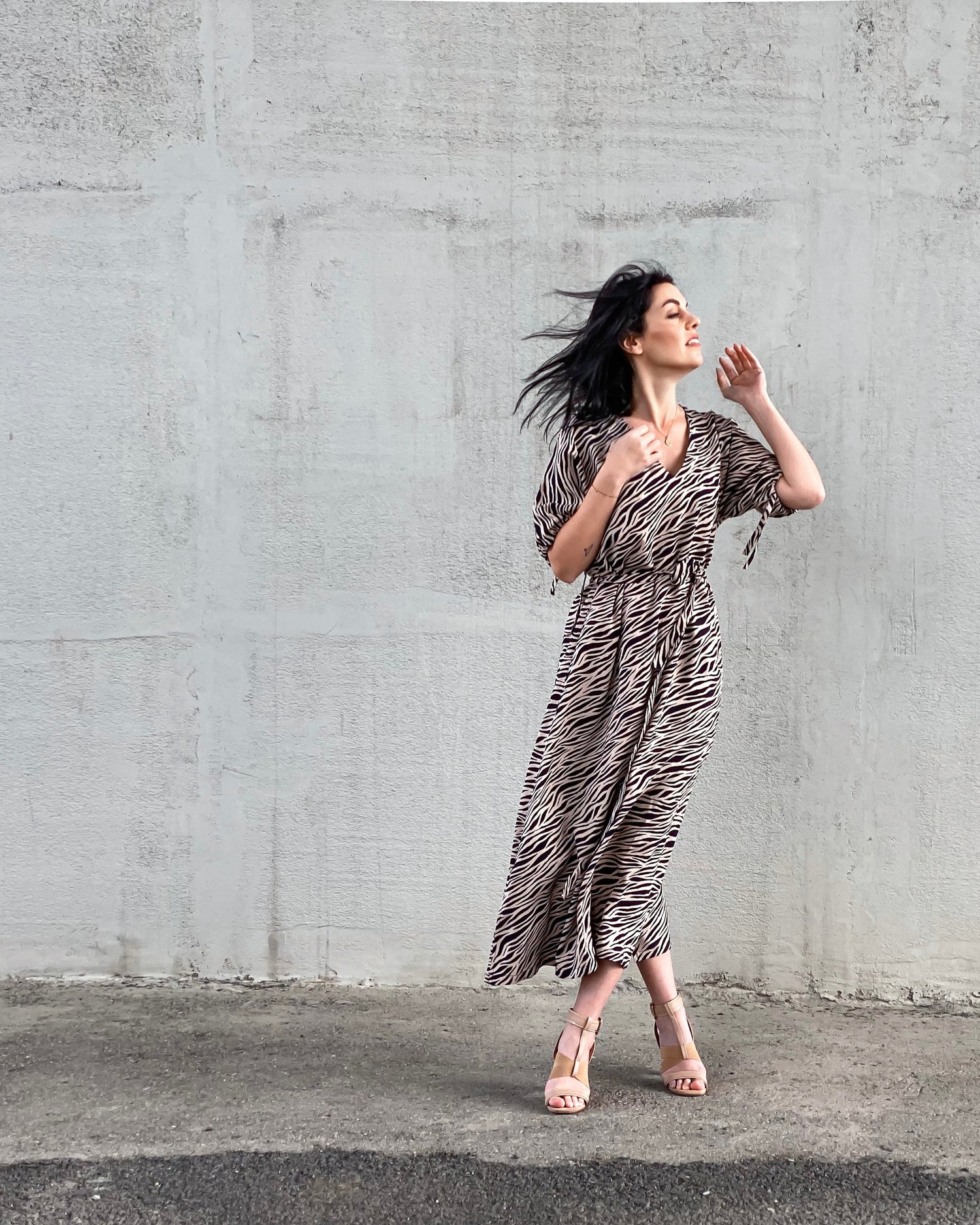 Šaty Julia se zebřím vzorem