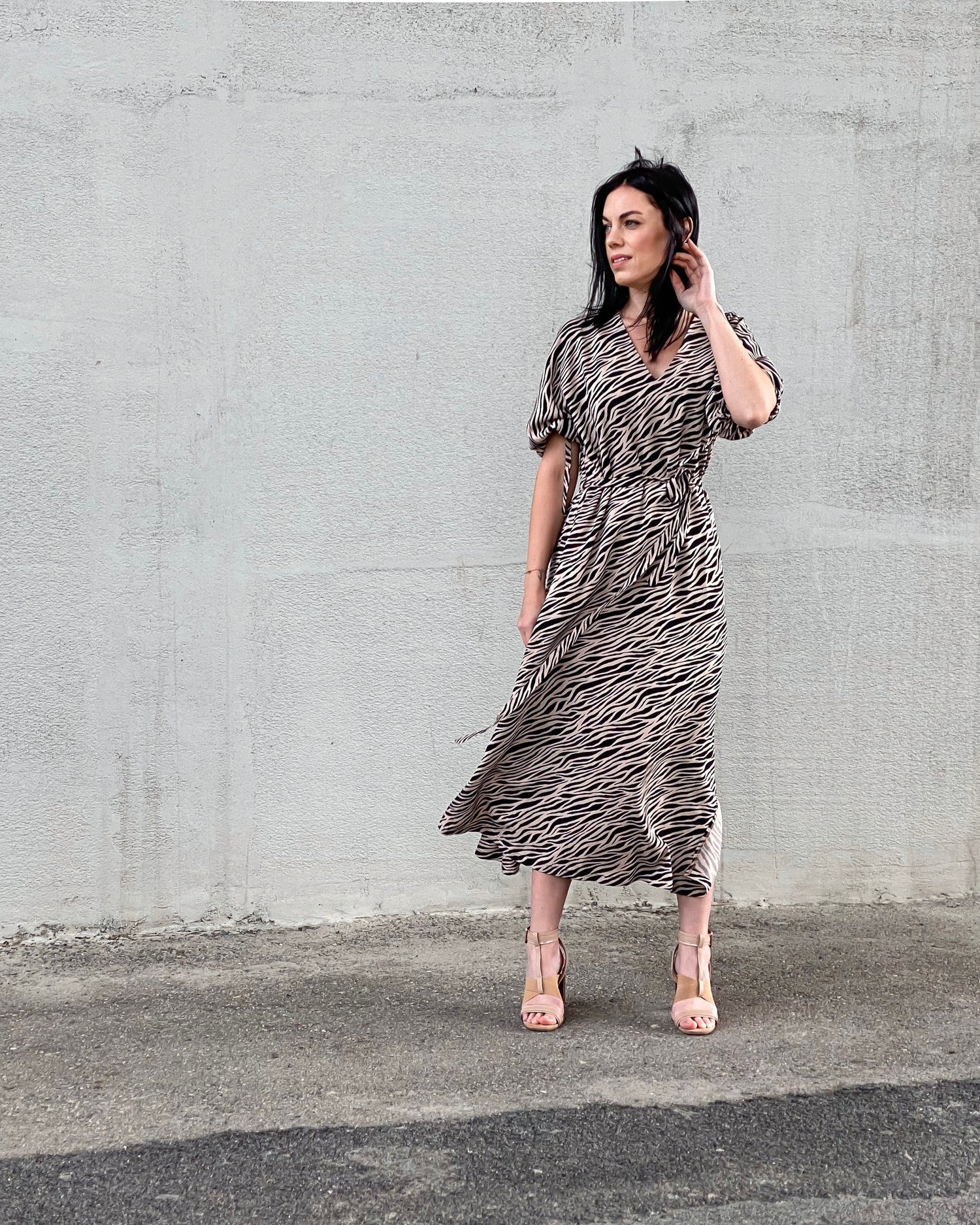Šaty Julia se zebřím vzorem
