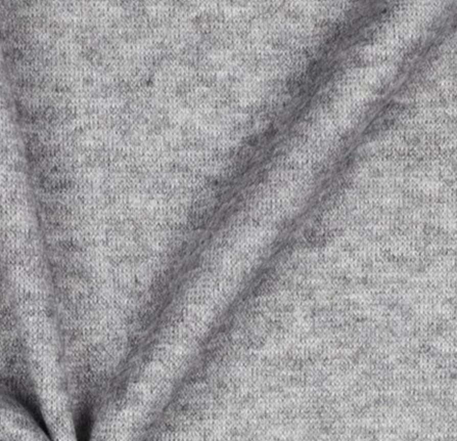 Mikina s nařasenými rukávy Mia melange