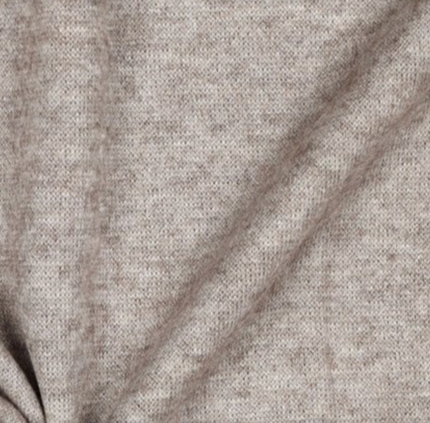 Mikina s nařasenými rukávy Mia melange