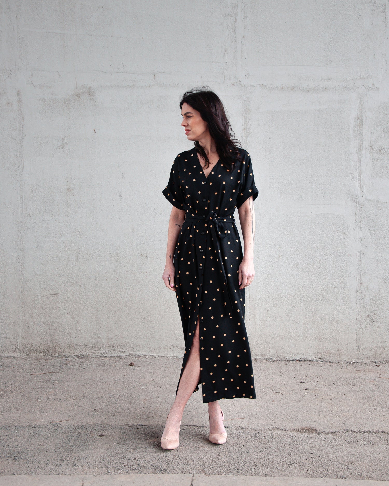 Puntíkaté šaty Silvia