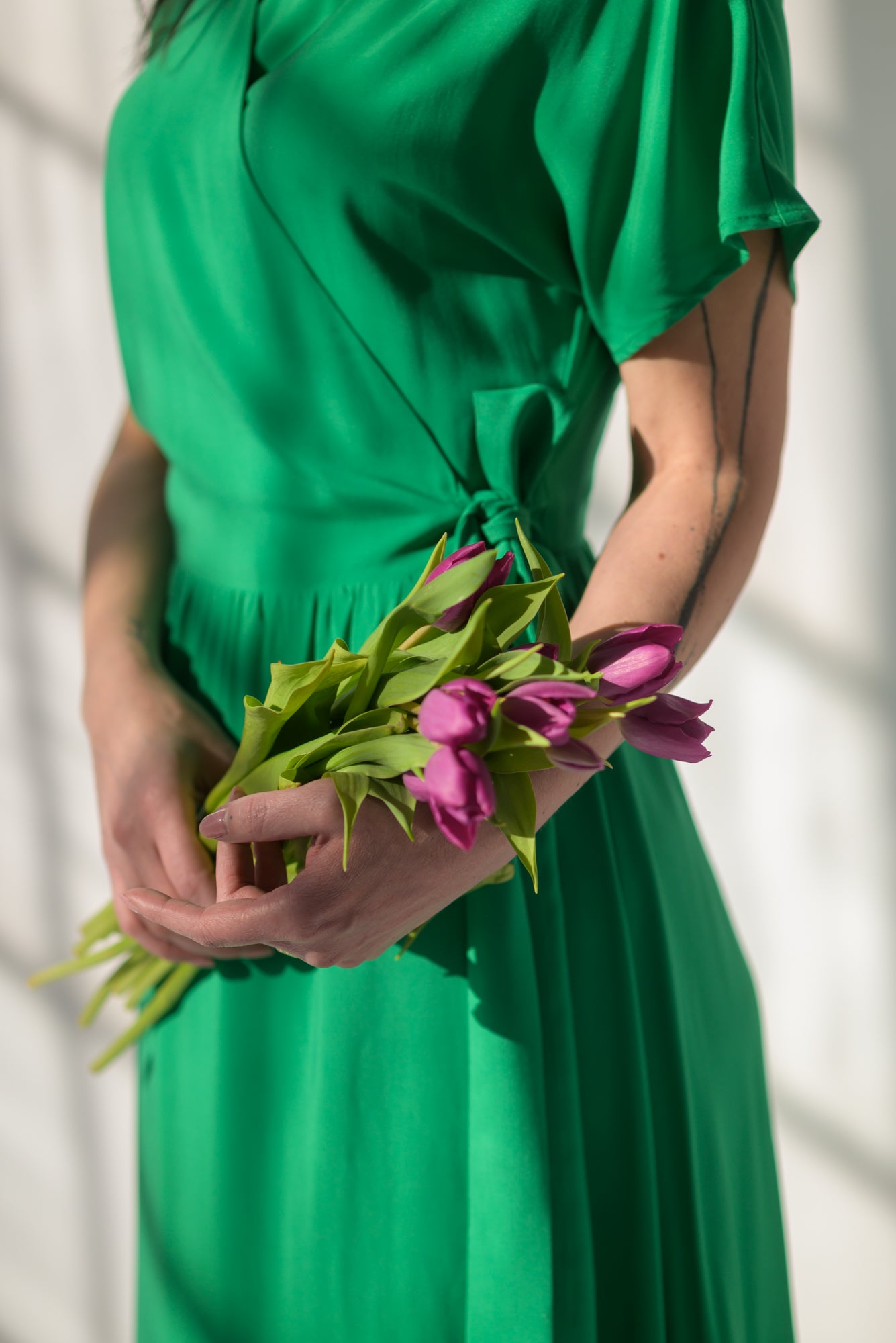 Zavinovací šaty Bella