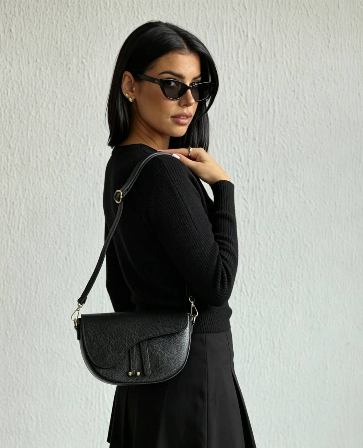 Kožená crossbody kabelka Sofia