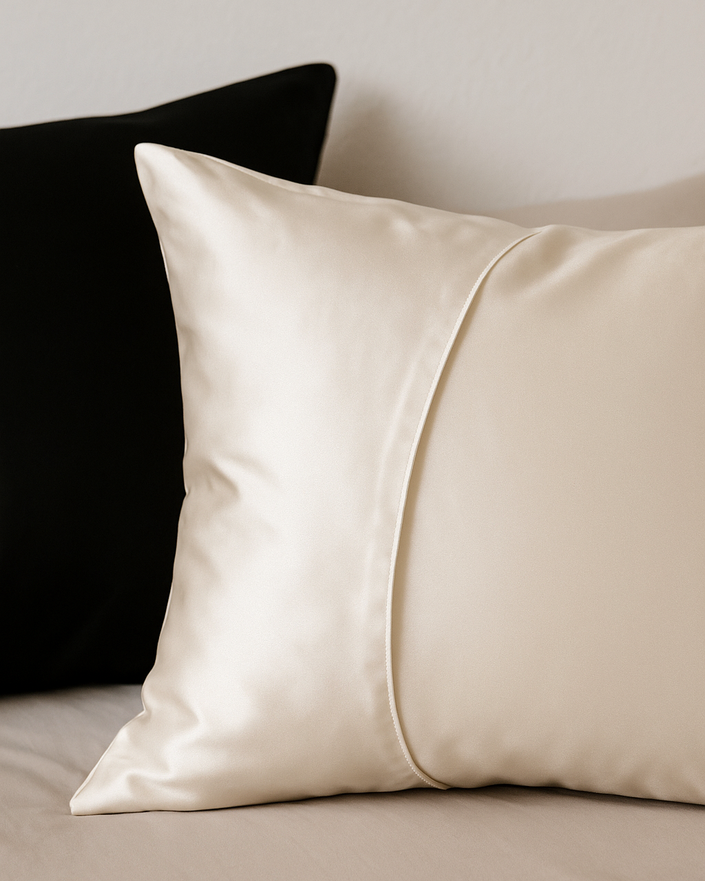 Saténový povlak na polštář pro krásnější pleť i vlasy