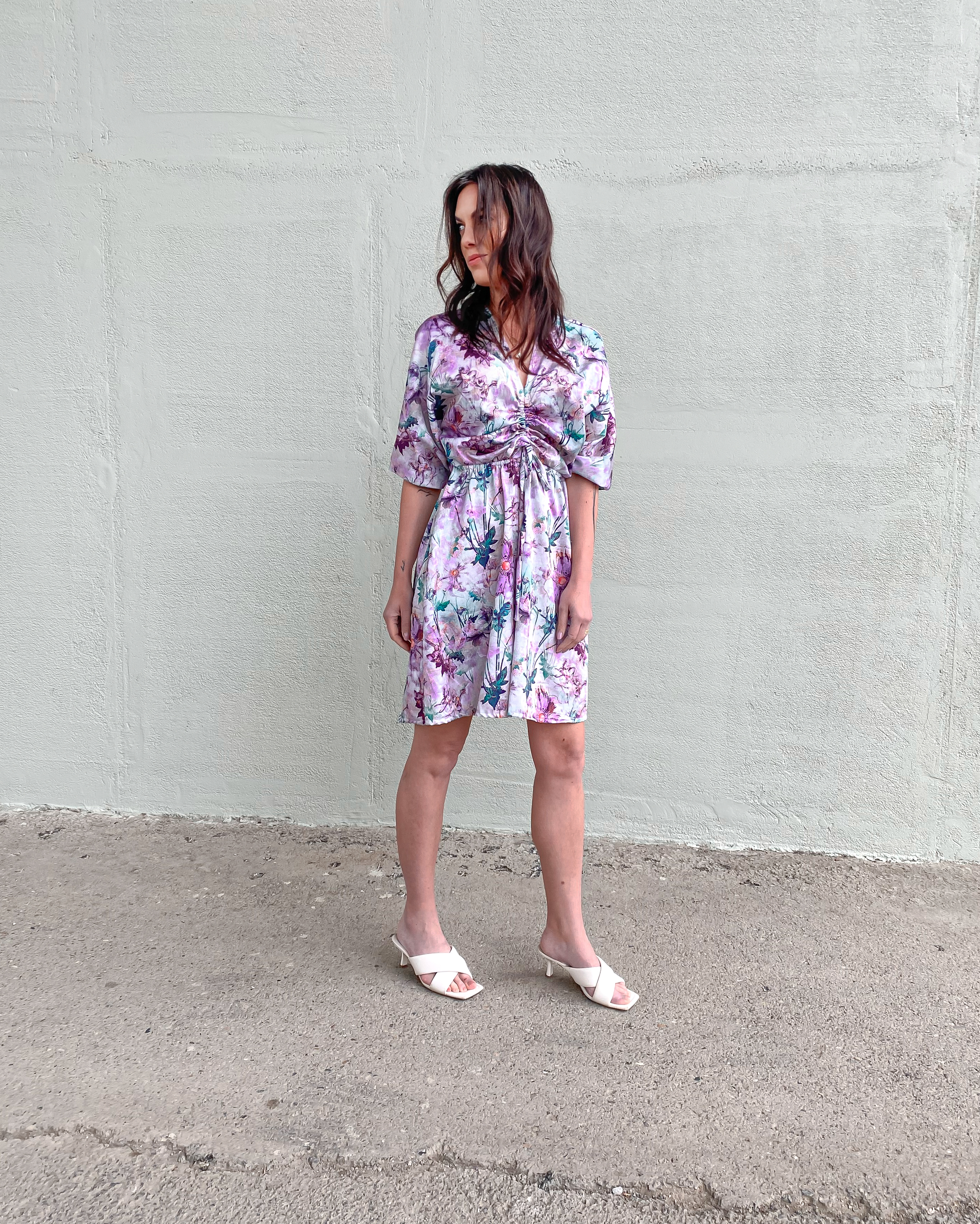 Šaty z japonského saténu