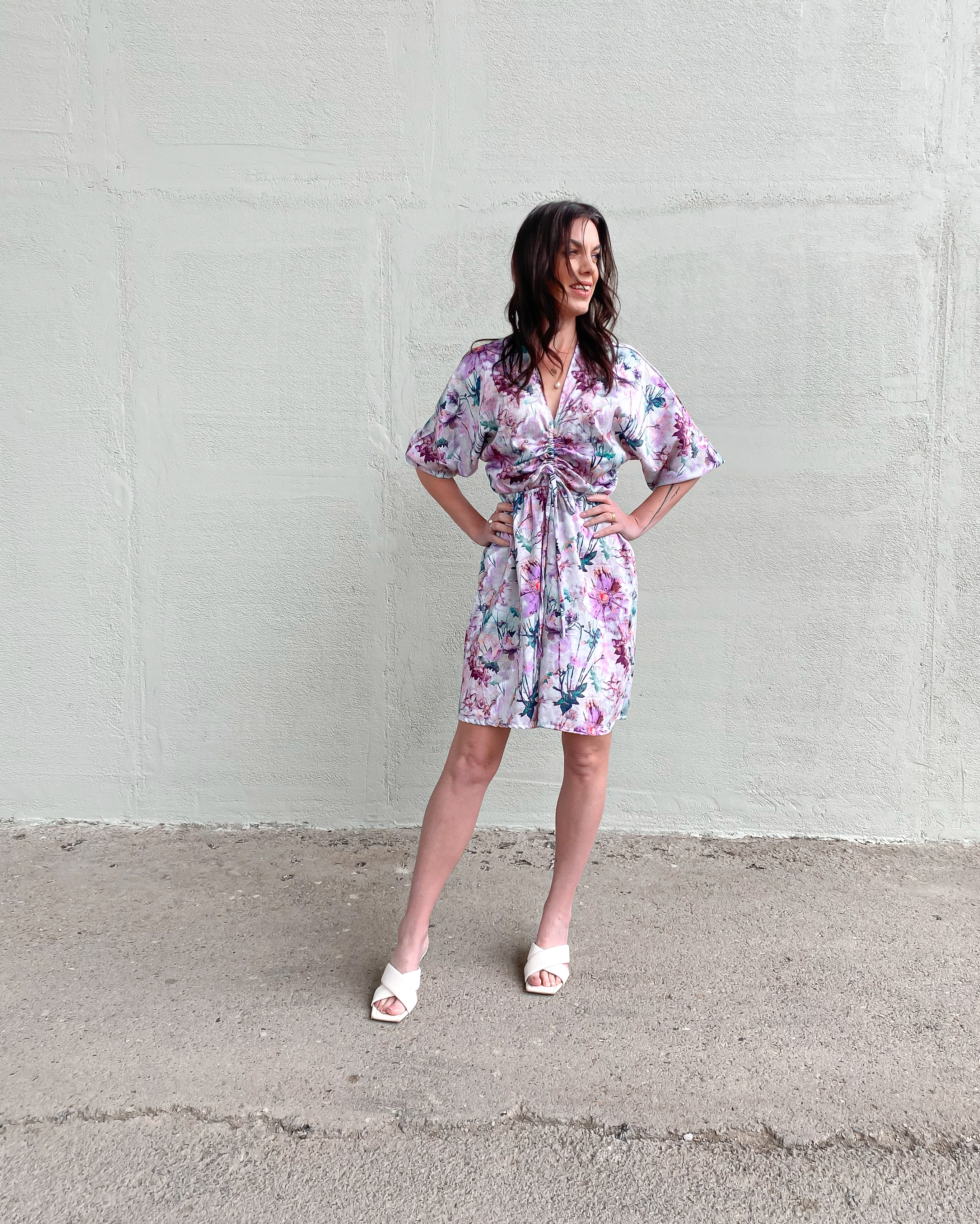 Šaty z japonského saténu