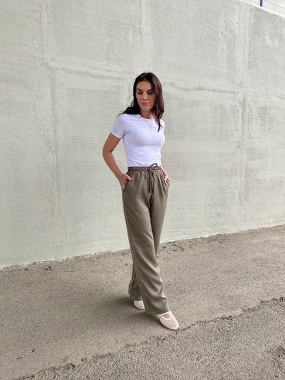 Dlouhé tencelové kalhoty Nera