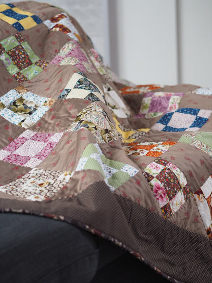 Patchworkový přehoz