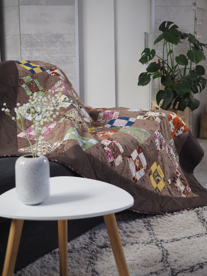 Patchworkový přehoz