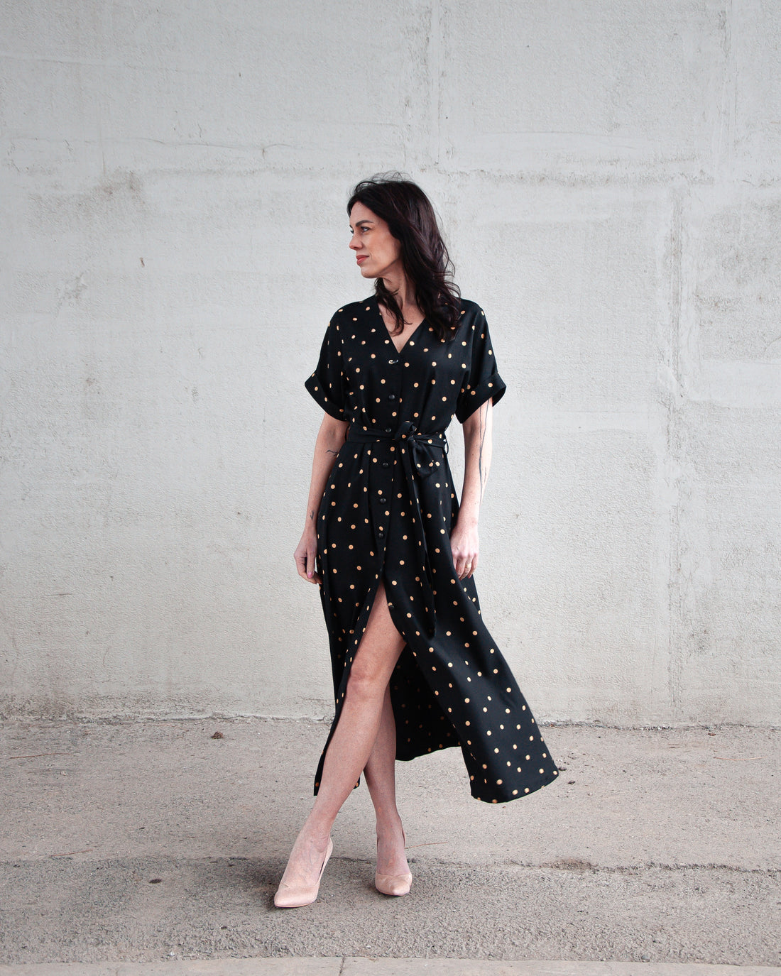 Puntíkaté šaty Silvia