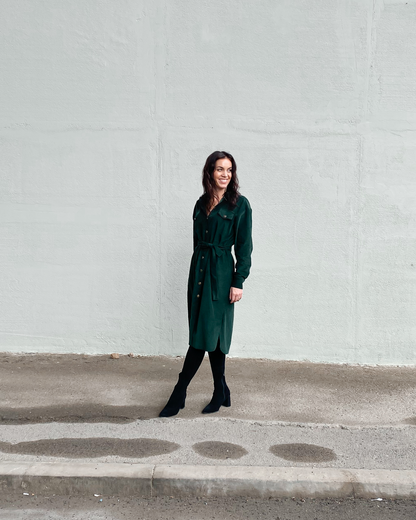 Manšestrové šaty Cora