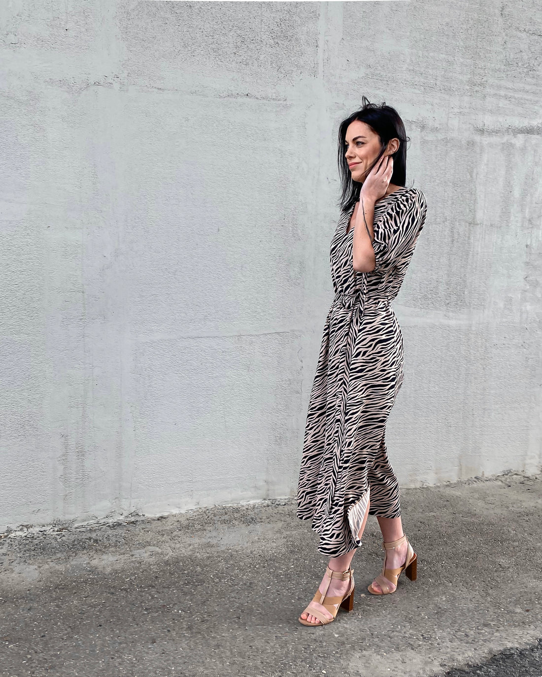 Šaty Julia se zebřím vzorem