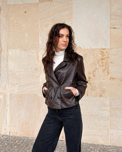 Krátké sako Crocollin