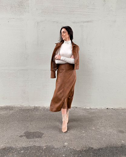 Semišová sukně Liv