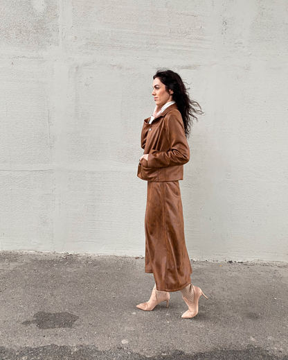 Semišová sukně Liv