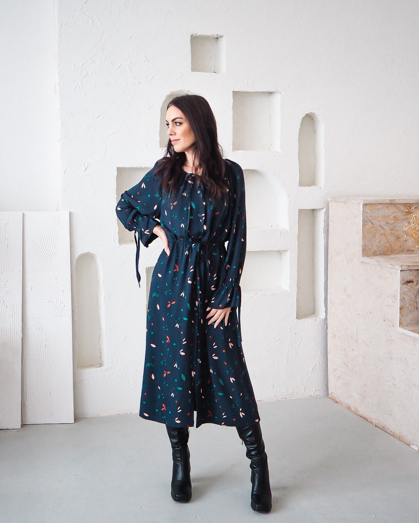 Šaty s vázačkami Veronica