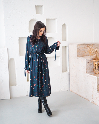 Šaty s vázačkami Veronica