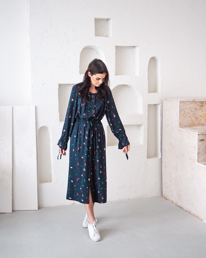 Šaty s vázačkami Veronica