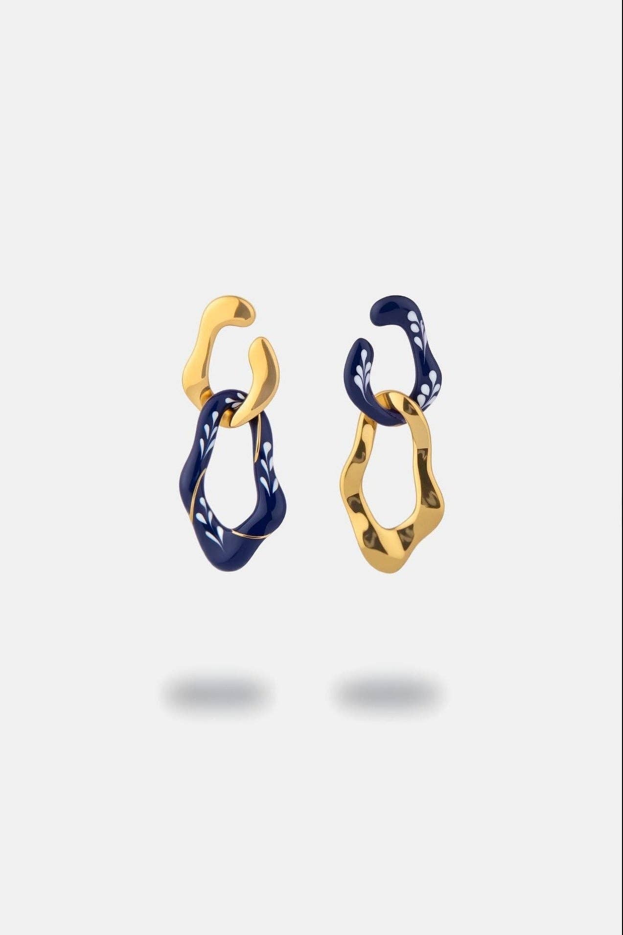 Náušnice Varia Mini 2-v-1 Earrings modré