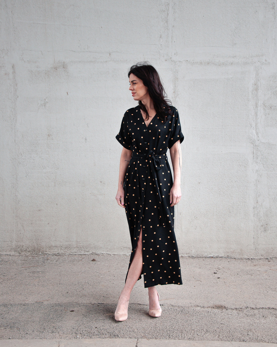 Puntíkaté šaty Silvia